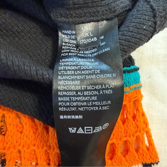 NWT! Free People Women’s Large Switch It Up Cuff Embroidered Thermal Top - Picture 5 of 7